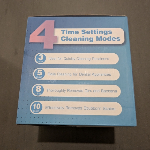 Ultrasonic Cleaner for Dentures, Retainer, Mouth Guard, Aligner - Picture 5 of 6